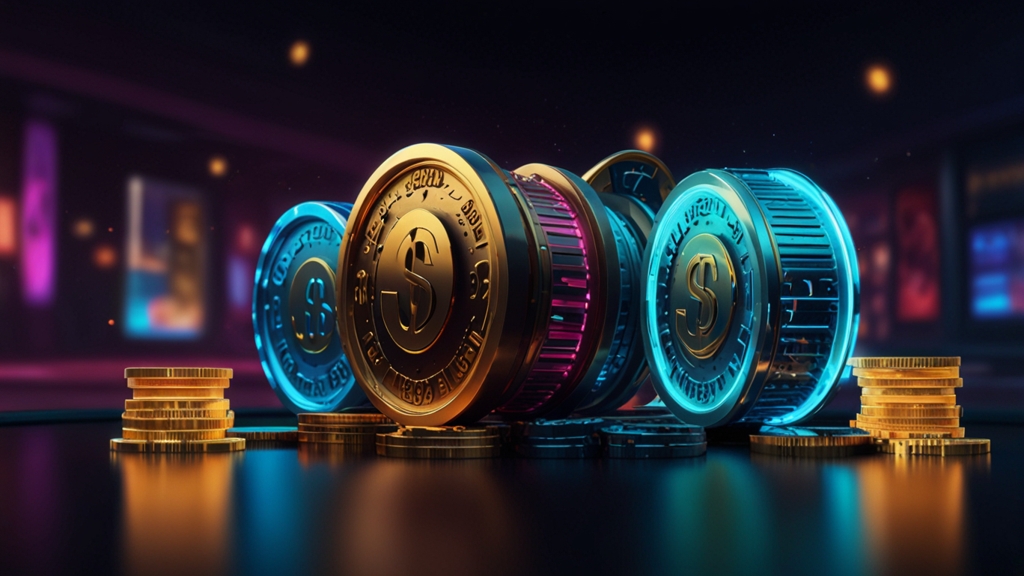 Freispiele und No-Deposit-Bonus im dunklen Casino-Design