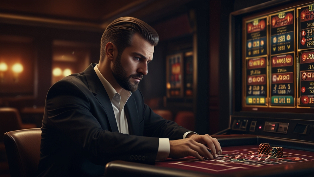 Spieler prüft Warnhinweise und Dokumente bei einer problematischen Auszahlung